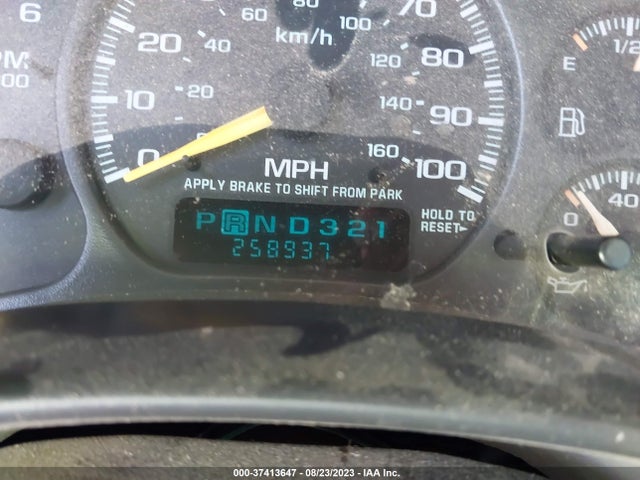 2000 CHEVROLET SILVERADO 1500 LT VIN: 2GCEK19T1Y1341961