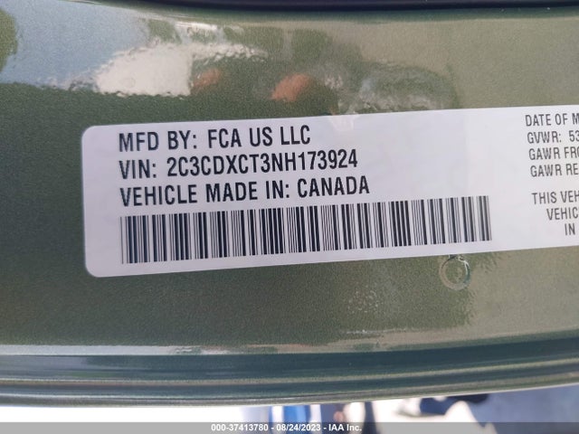 Dodge CHARGER R/T 2022 2C3CDXCT3NH173924 Image 9