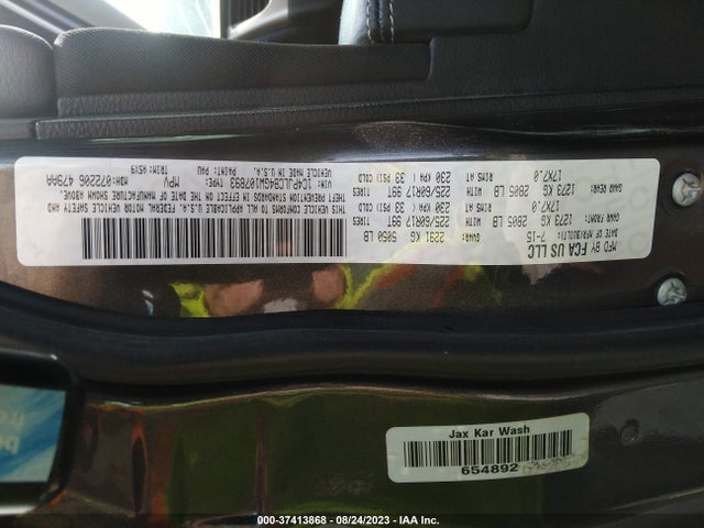 1C4PJLCB4GW107893 Jeep Cherokee Latitude