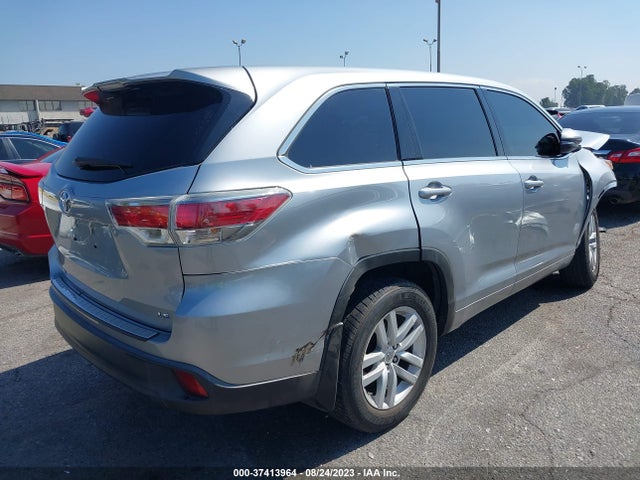 Toyota Highlander Le 2015 5TDZARFH8FS014935 Image 4