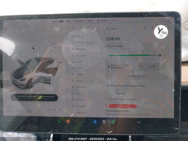 5YJYGDEE8MF086207 Tesla Model Y Long Range