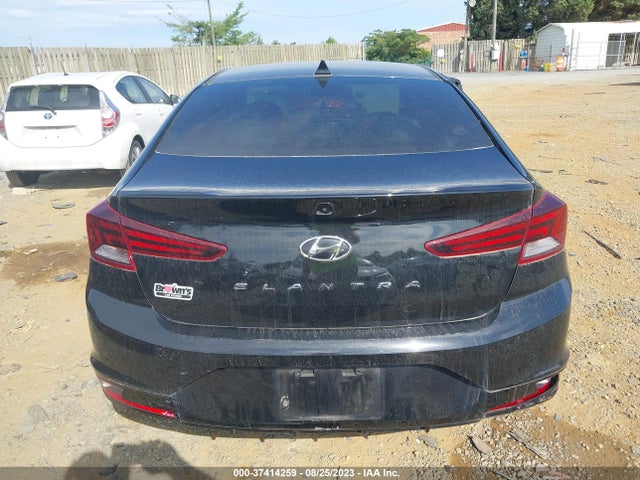 2019 HYUNDAI ELANTRA SEL VIN: 5NPD84LF0KH475106