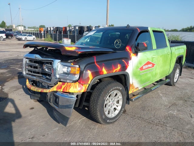 GMC Sierra 1500 Sle 2014 3GTU2UEC2EG529586 Image 2