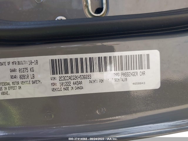 2C3CCAEG2KH536693 Chrysler 300 Limited