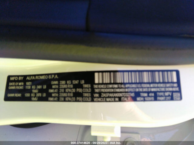 ZASPAKANXN7D32745 Alfa Romeo Stelvio Sprint