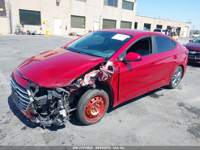 2017 HYUNDAI ELANTRA SE VIN: KMHD84LF3HU160455
