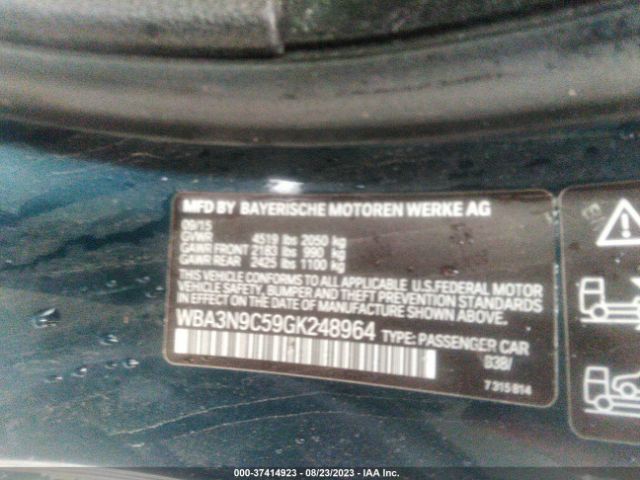 WBA3N9C59GK248964 BMW 4 Series 428i Xdrive