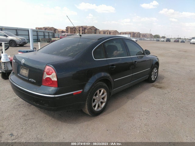 2004 VOLKSWAGEN PASSAT SEDAN GLS VIN: WVWPD63B04P194643