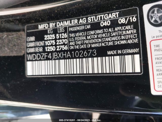 WDDZF4JBXHA102673 Mercedes-Benz E-class E 300