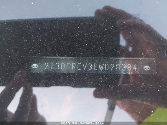 2013 TOYOTA RAV4 LIMITED VIN: 2T3DFREV3DW028384