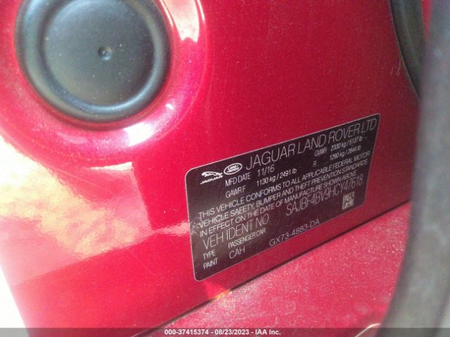 2017 JAGUAR XF SAJBF4BV9HCY47618 Photo 8