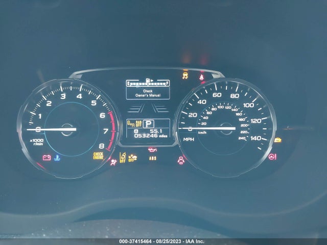 2017 SUBARU FORESTER TOURING VIN: JF2SJAWC5HH808131