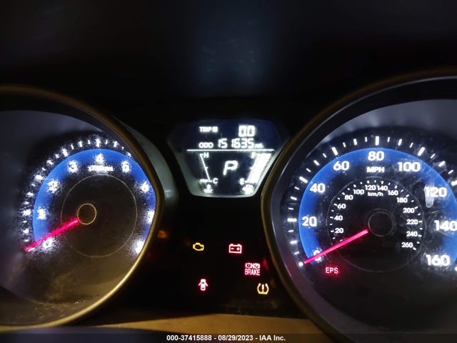 2013 HYUNDAI ELANTRA GLS VIN: 5NPDH4AE0DH168628