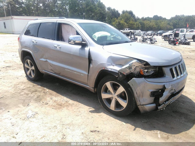 1C4RJECG4EC581387, 2014 Jeep Grand Cherokee Overland on IAAI
