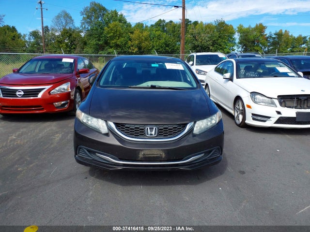 2013 HONDA CIVIC SDN LX VIN: 2HGFB2F57DH567473