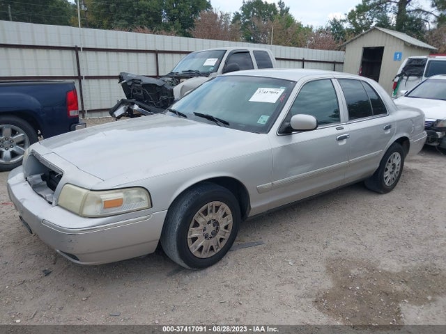 2008 MERCURY GRAND MARQUIS GS VIN: 2MEFM74V48X601629