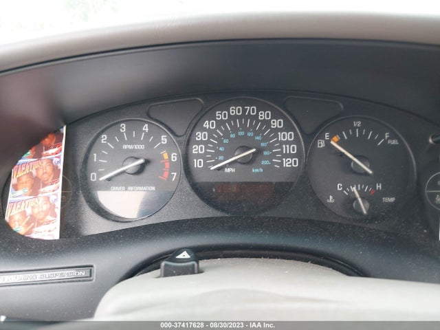 2000 BUICK REGAL GS VIN: 2G4WF5519Y1187693