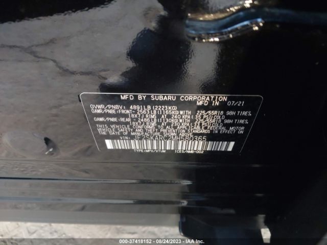 JF2SKARC2MH580365 Subaru Forester Sport