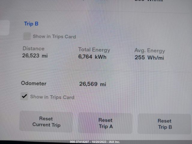 5YJ3E1EA0KF323796 Tesla Model 3 Range