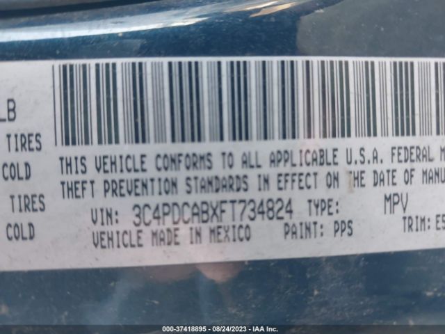 3C4PDCABXFT734824 Dodge Journey American Value Pkg