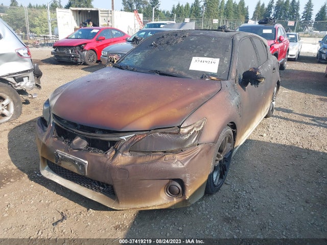 2012 LEXUS CT 200H VIN: JTHKD5BH8C2048589