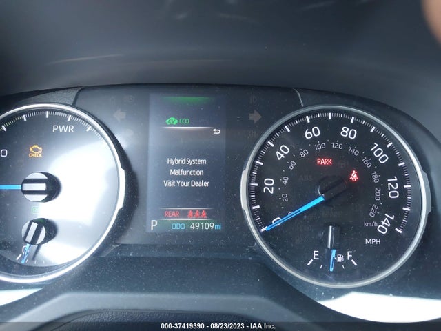 2019 TOYOTA RAV4 HYBRID XLE VIN: JTMRWRFV2KD018783
