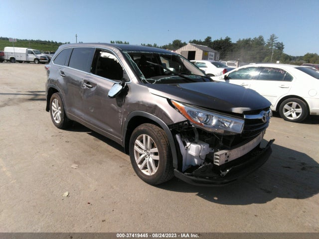 Toyota Highlander Le 2016 5TDBKRFHXGS353020 Image 1