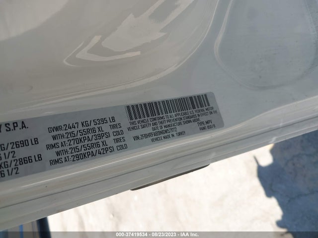 ZFBHRFAB9N6W57172 RAM Promaster City Tradesman