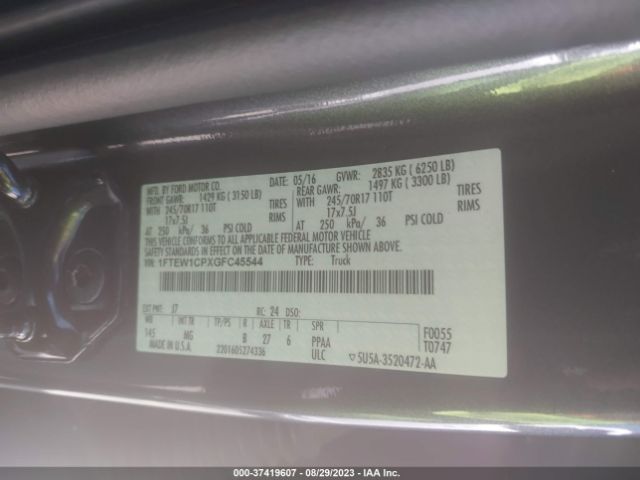 1FTEW1CPXGFC45544 Ford F-150 Xl/lariat/xlt