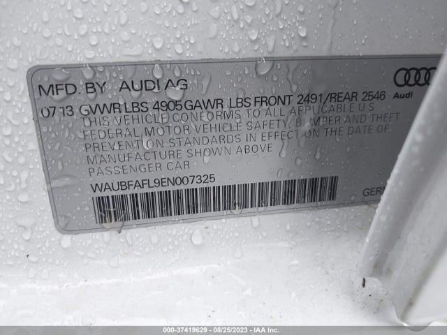 WAUBFAFL9EN007325 Audi A4 PREMIUM