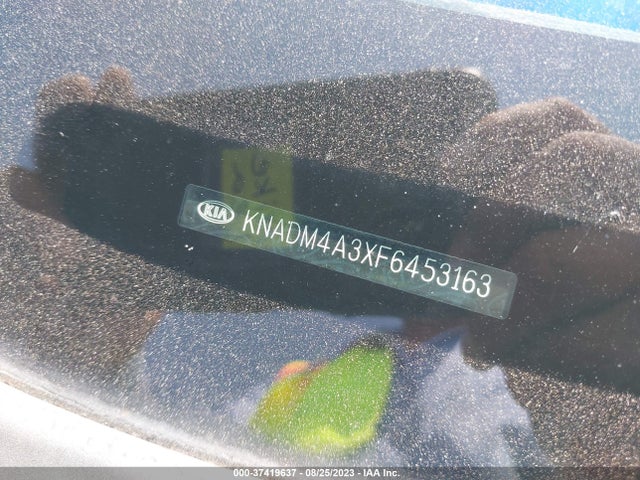 2015 KIA RIO LX VIN: KNADM4A3XF6453163