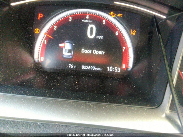 2021 HONDA CIVIC SEDAN SPORT VIN: 2HGFC2F81MH505977