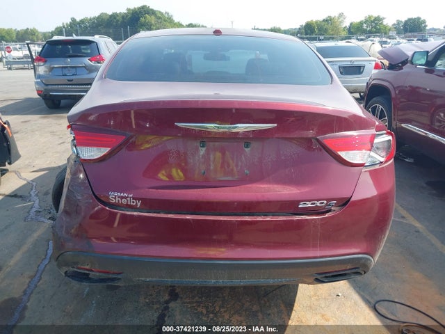 2015 CHRYSLER 200 S VIN: 1C3CCCBB4FN649868