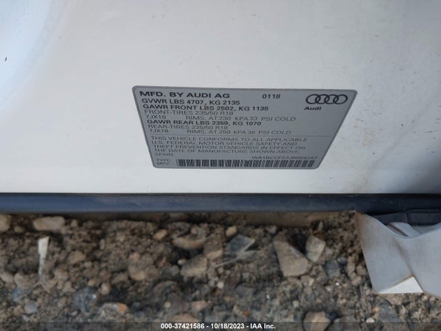 WA1BCCFS7JR024247 Audi Q3 Premium/sport Premium