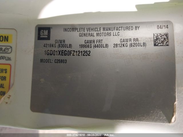1GD01XEG0FZ121252 GMC SIERRA 2500HD