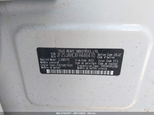 JF2SJAHCXFH446470 Subaru Forester 2.5i Limited