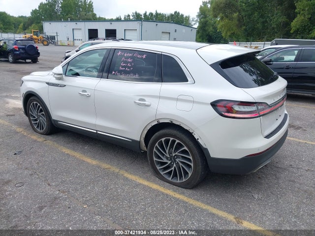 2019 LINCOLN NAUTILUS RESERVE VIN: 2LMPJ8L90KBL17816