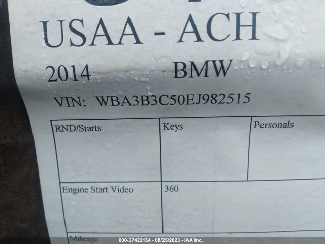BMW 328i Xdrive 2014 WBA3B3C50EJ982515 Image 9