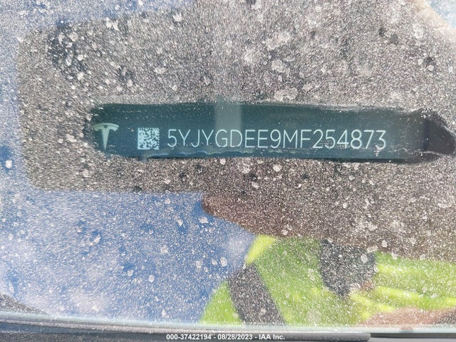5YJYGDEE9MF254873 Tesla Model Y Long Range