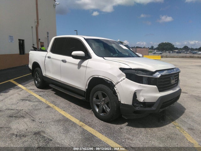 2022 HONDA RIDGELINE RTL-E VIN: 5FPYK3F71NB007087