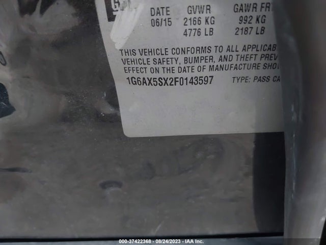 1G6AX5SX2F0143597 Cadillac Cts Sedan Luxury Awd