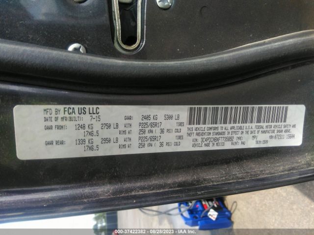 3C4PDCABXFT735892 Dodge Journey American Value Pkg
