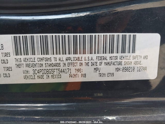 Dodge Journey Sxt 2015 3C4PDDBG5FT544171 Image 9