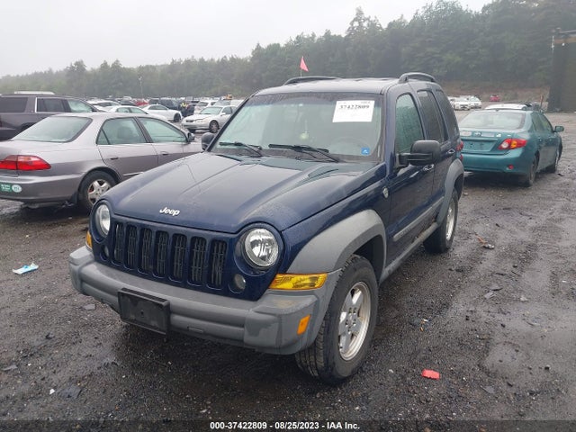 2006 JEEP LIBERTY SPORT VIN: 1J4GL48K66W121604