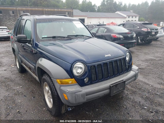 2006 JEEP LIBERTY SPORT VIN: 1J4GL48K66W121604