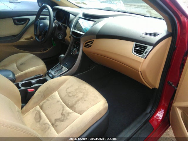 2013 HYUNDAI ELANTRA GLS PZEV VIN: KMHDH4AE5DU493115
