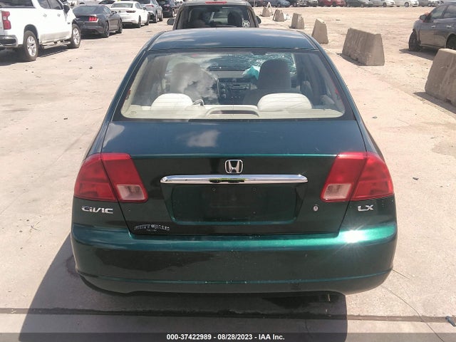 2002 HONDA CIVIC LX VIN: 2HGES16512H561767