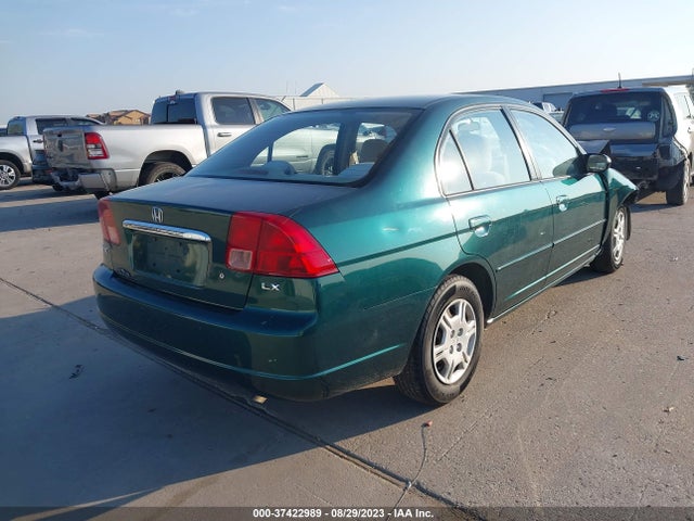 2002 HONDA CIVIC LX VIN: 2HGES16512H561767