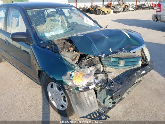 2002 HONDA CIVIC LX VIN: 2HGES16512H561767