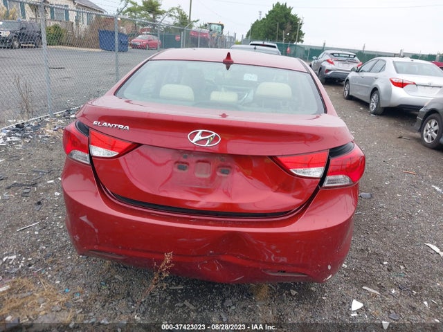 2012 HYUNDAI ELANTRA GLS PZEV VIN: KMHDH4AE4CU186873
